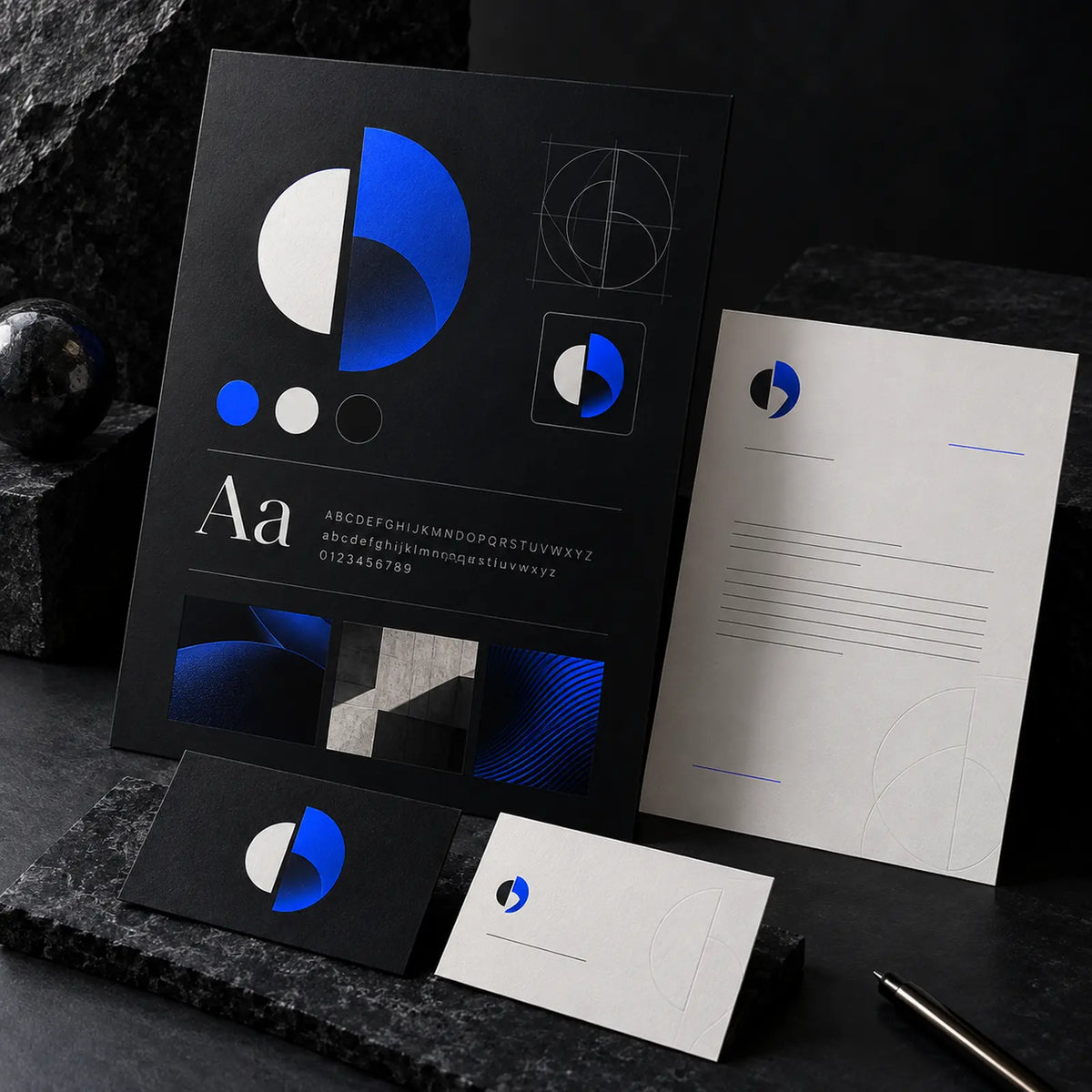 Brand identity AI Starter Aiora