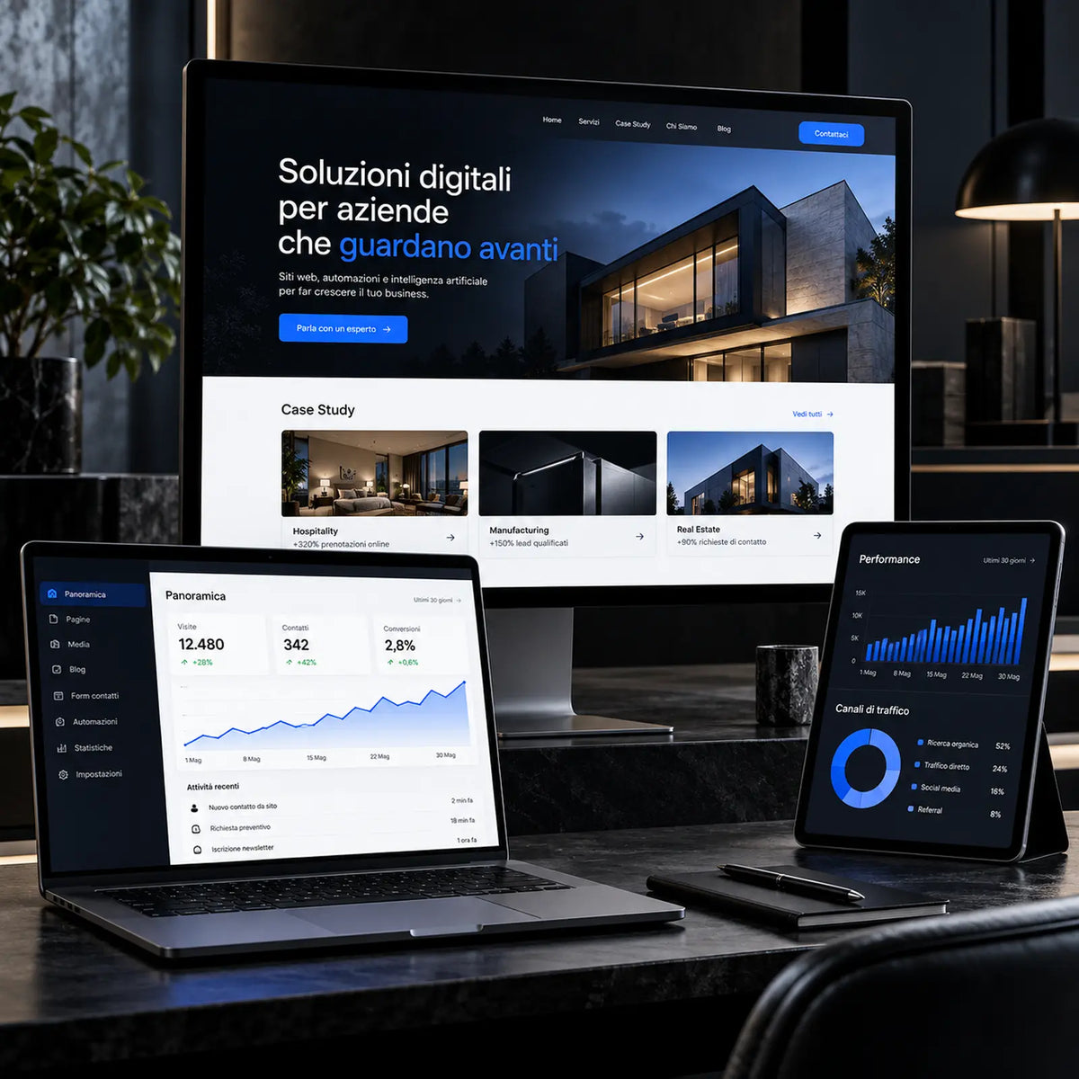 Sito web AI Business Aiora